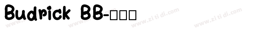 Budrick BB字体转换